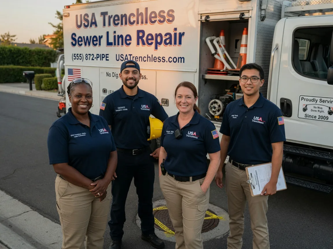 Sewer Line Repair company in Gilbert, PA